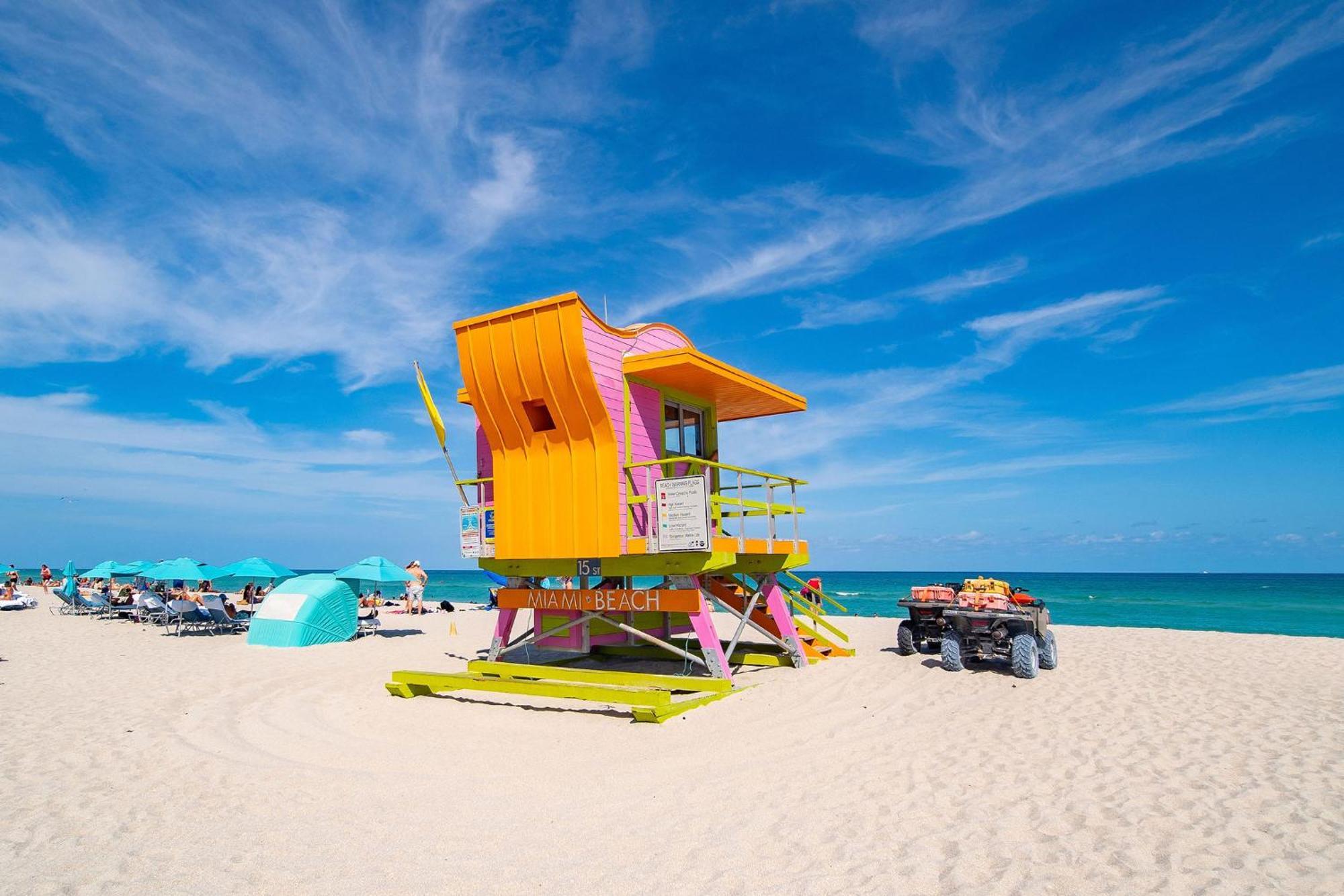 Chic Large Studio Apt Near Ocean Drive South Beach Miami Beach Exteriér fotografie
